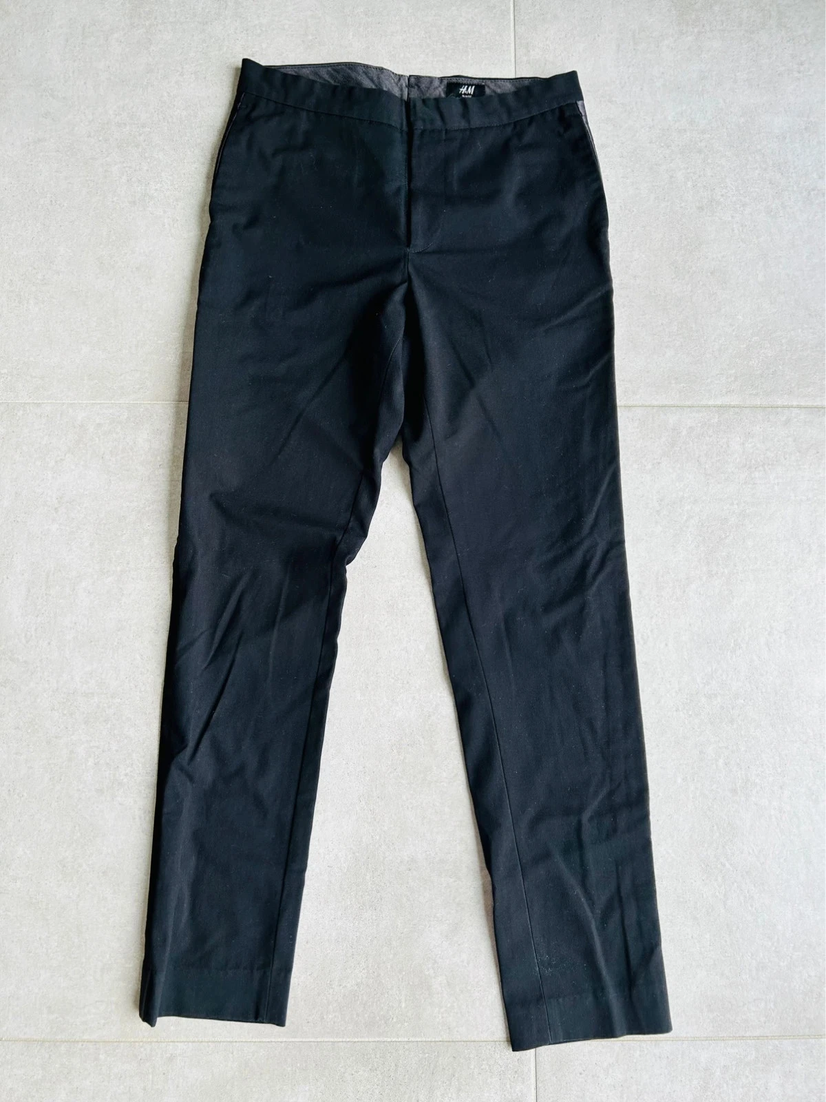 Pantalon chino homme noir H&M taille S